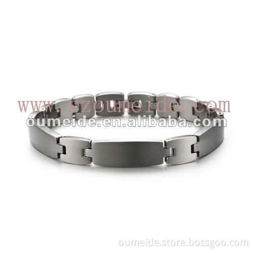 OEM/ODM Metal Factory Titanium Bracelets for Men